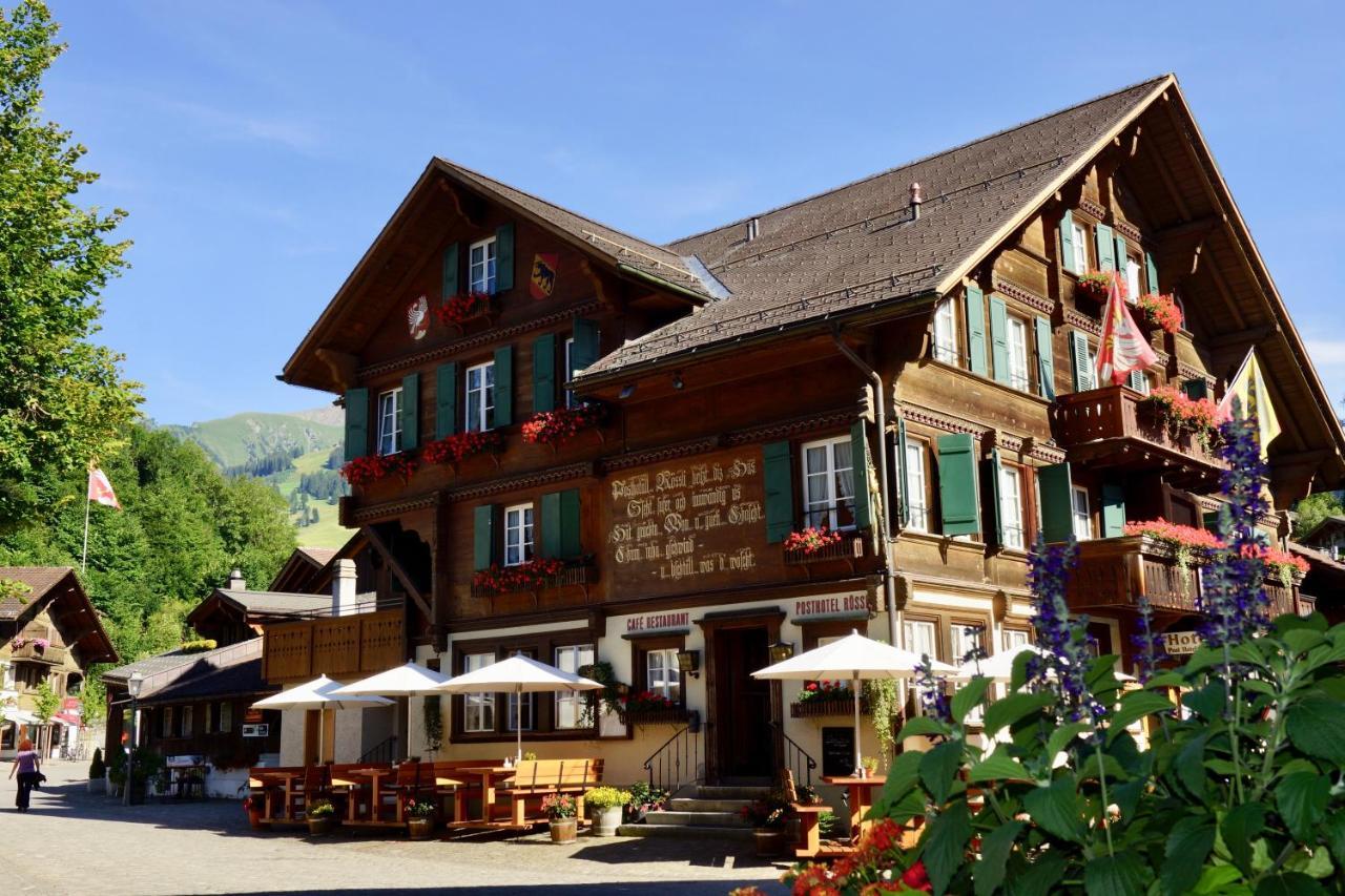 Posthotel Roessli Gstaad Exterior foto